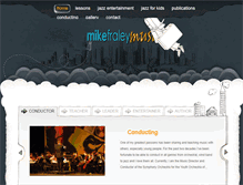 Tablet Screenshot of mikefraleymusic.com